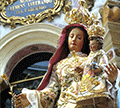 Particolare statua Madonna