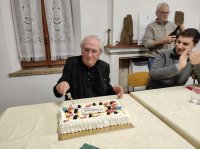 91° compleanno di don Renato Calza, 01/12/2021