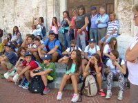 "Pellegrinaggio ad Assisi, gruppo ""Carica del 2002"", 2-3/09/2015. Stupiti dalle bellezze di Gubbio"