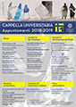 Calendario2018 2019PastoraleUniversitaria locandina