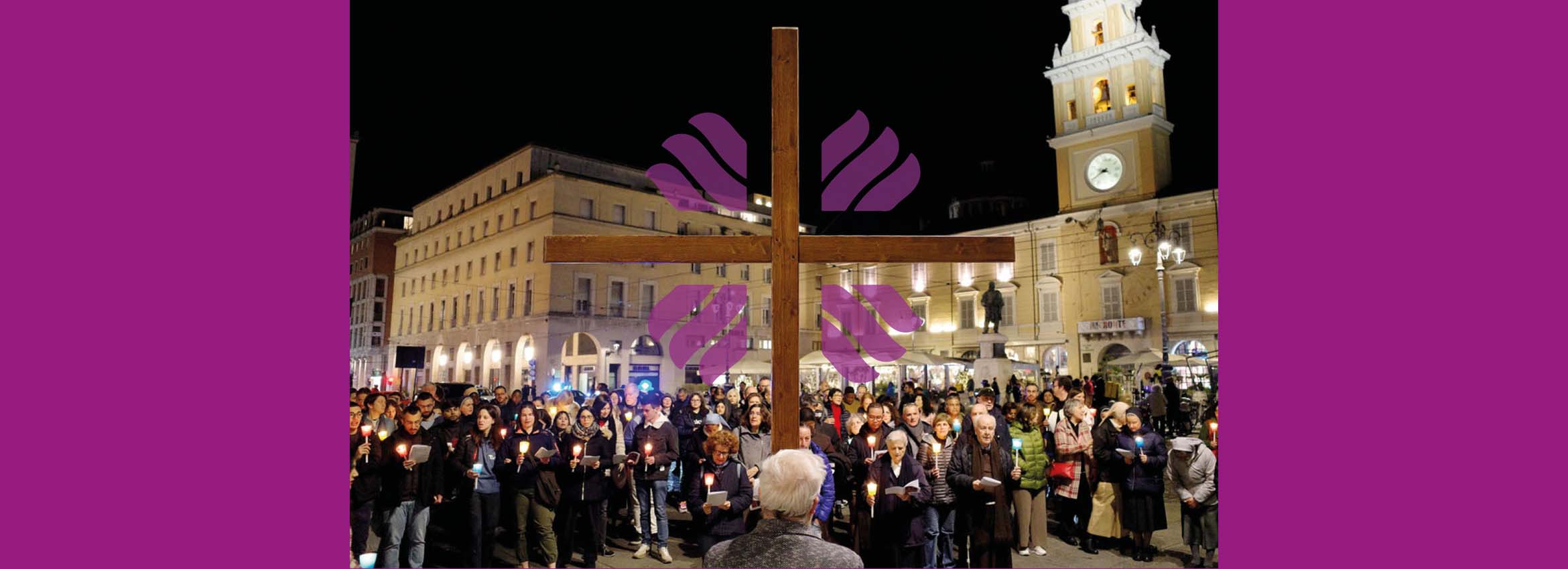 Via crucis per le strade di Parma