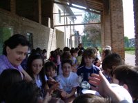 Un momento della Giornata Comunitaria dei ragazzi che si preparano alla Prima Comunione (2011)