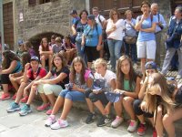 "Pellegrinaggio ad Assisi, gruppo ""Carica del 2002"", 2-3/09/2015. Stupiti dalle bellezze di Gubbio"