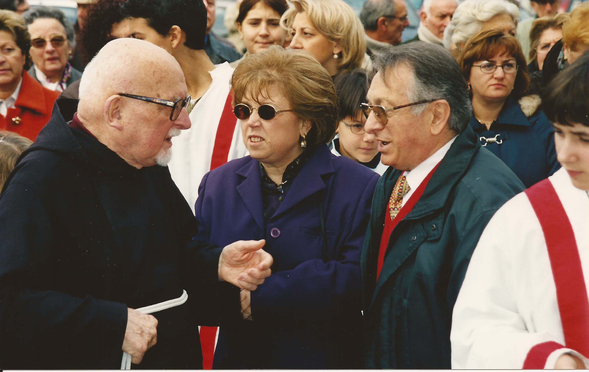 Inaugurazione della Statua di Padre Pio