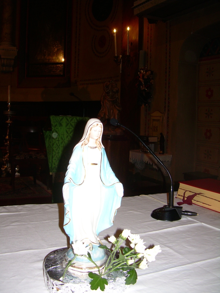 Serata dedicata a S. Maria del Rosario, 09/10/2013