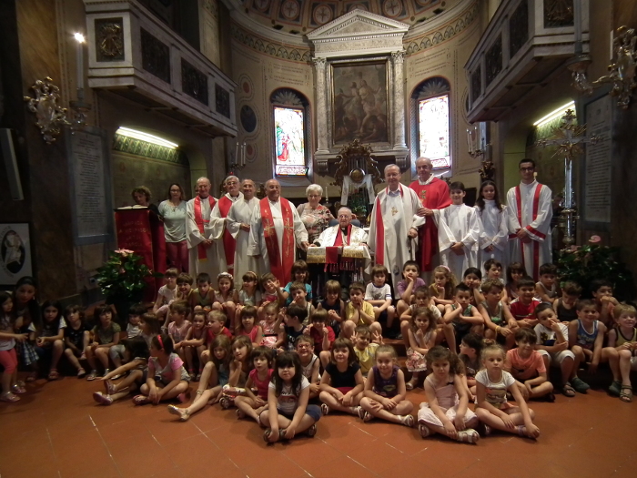 70° anniversario di ordinazione sacerdotale di don Pesci, 29/06/2016
