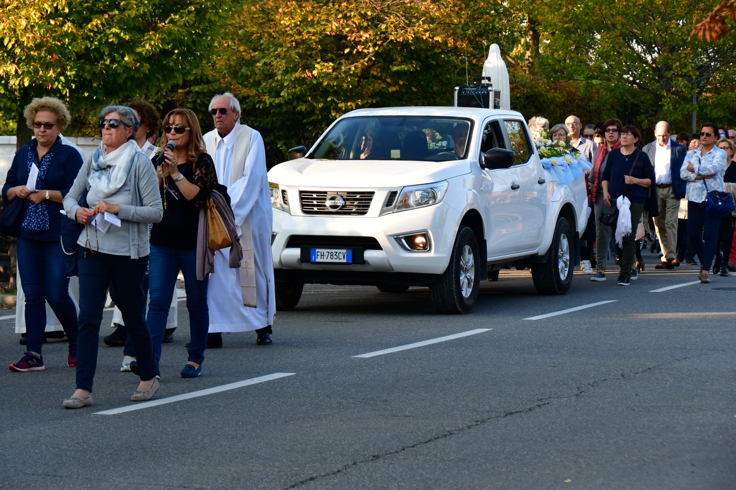 Immagine della Madonna di Fatima a Sorbolo, 15-22/10/2017