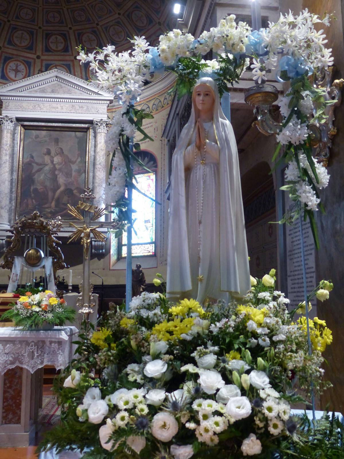 Immagine della Madonna di Fatima a Sorbolo, 15-22/10/2017
