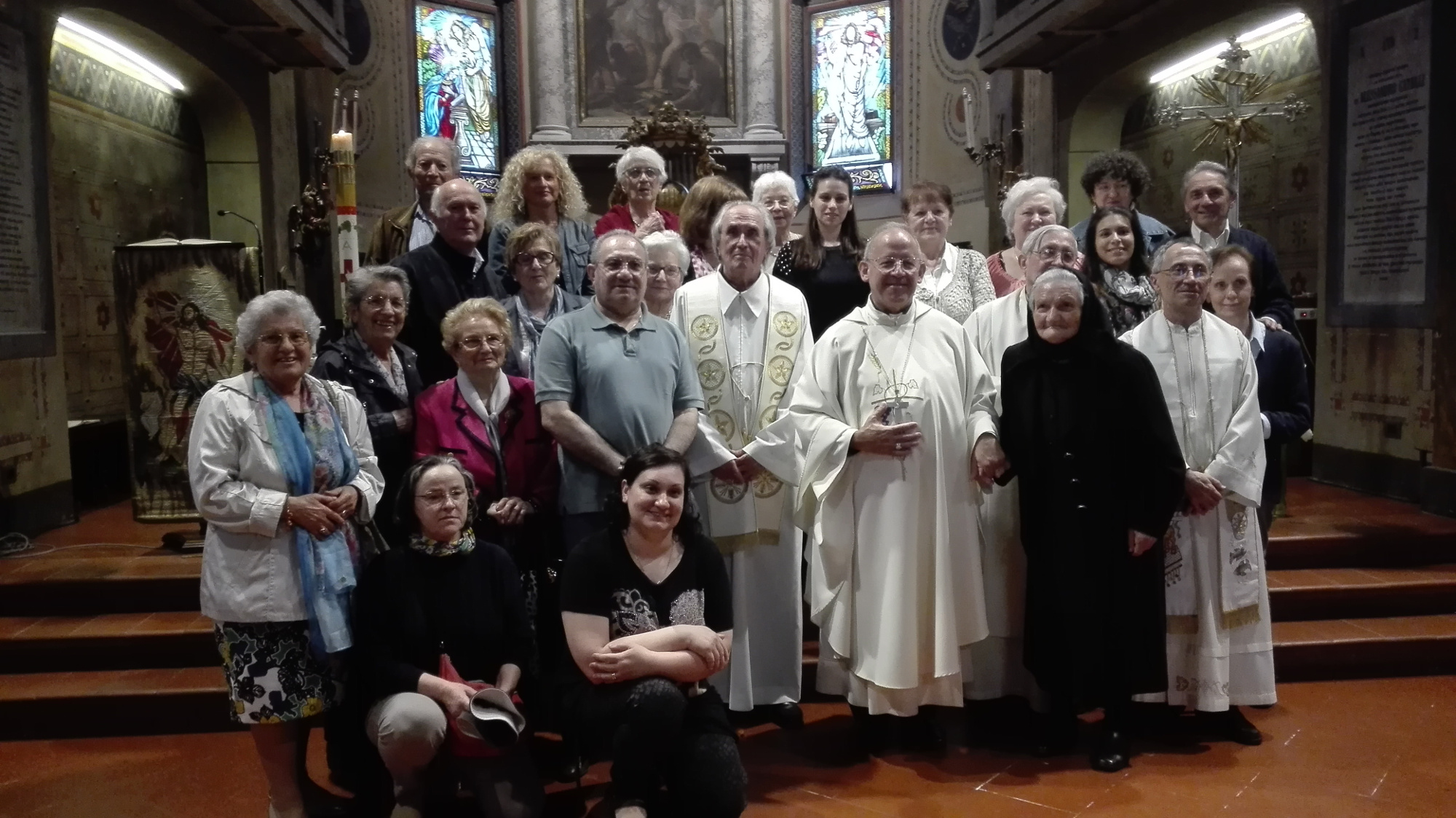 Celebrazione con Mons. Eduardo Maria, Vescovo di San Rafael, 29-30/04/2018