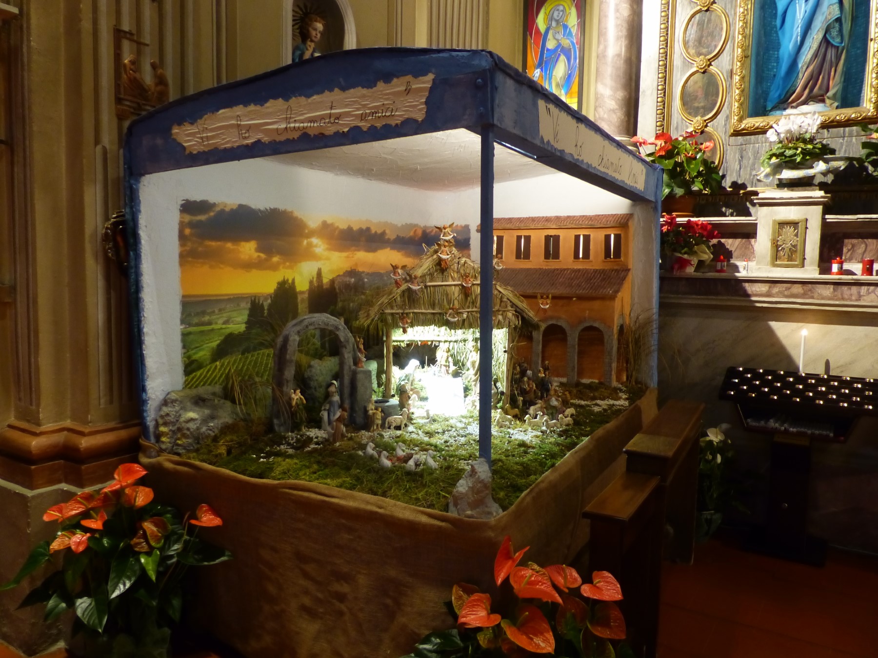 Presepe 2021, realizzato da Filiberto Bosco