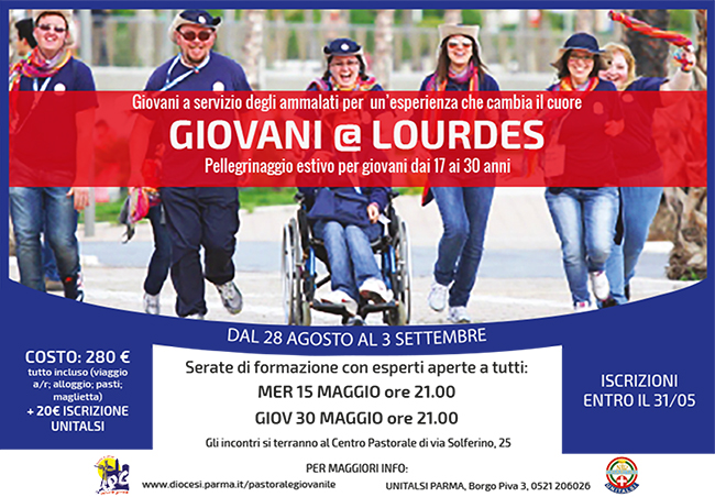 VOLANTINO LOURDES preparazione