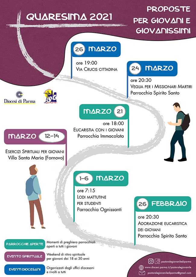 2021 eventi quaresima